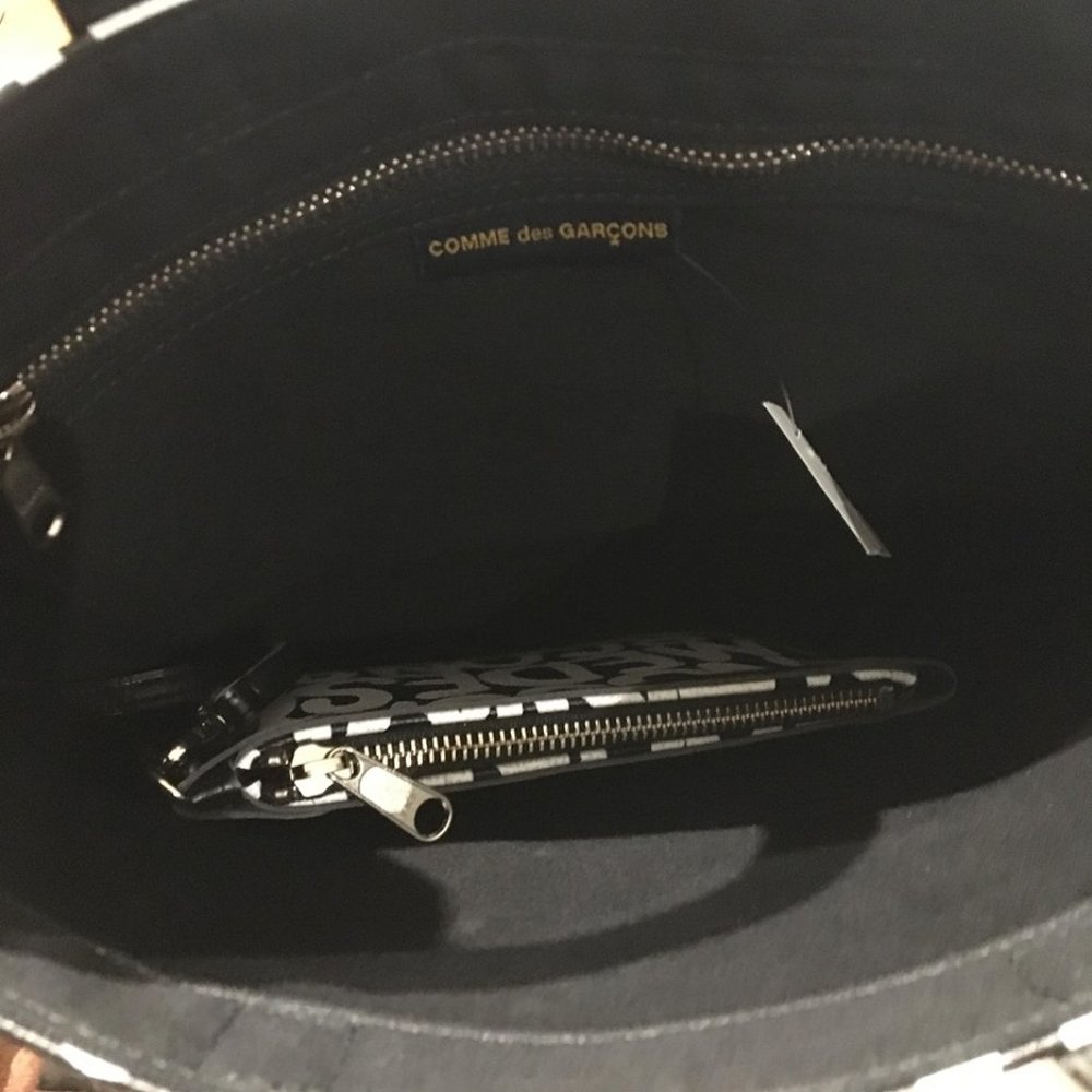 Comme des garcons logo print tote bag - Picture 3 of 3